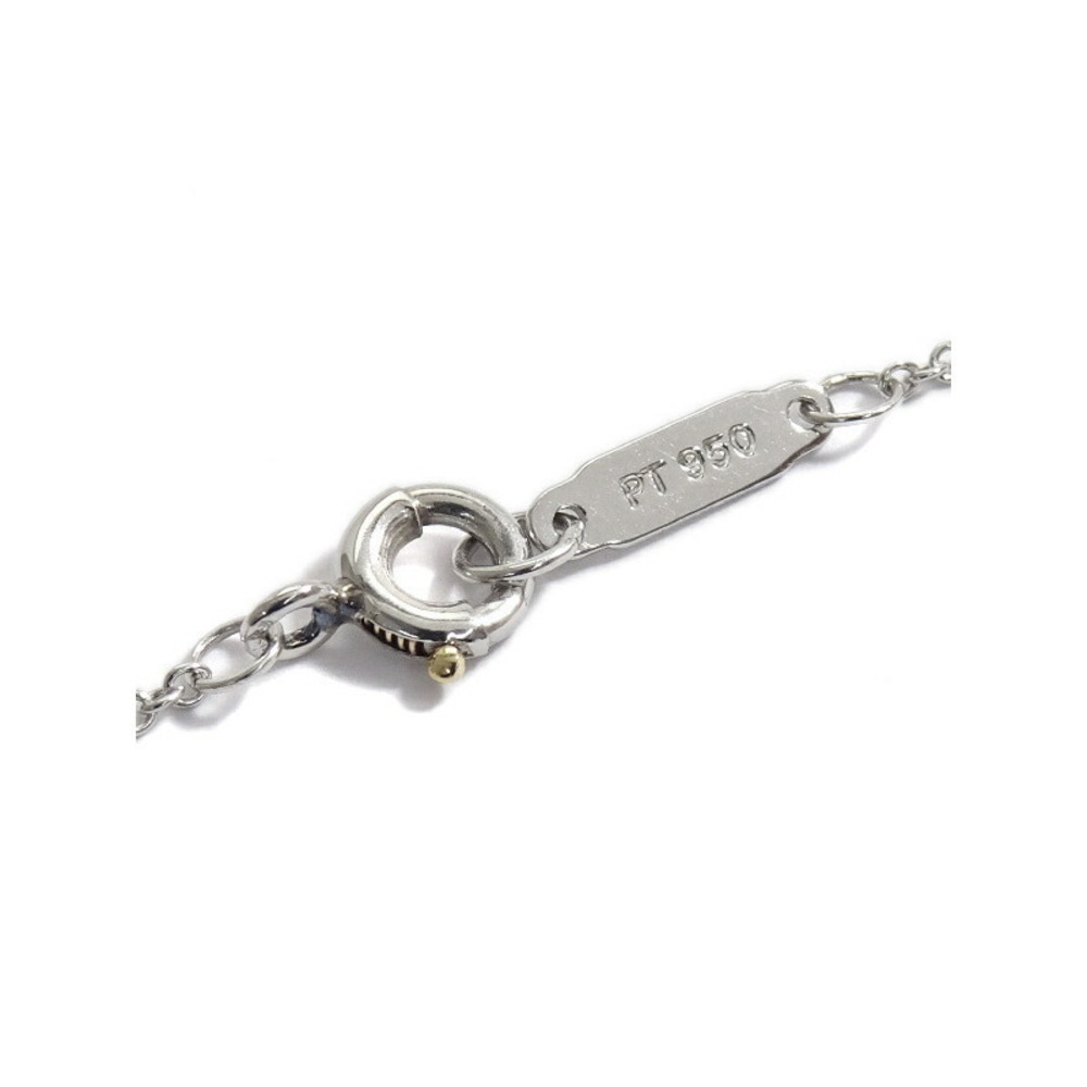 Tiffany Necklace Bezel Set Platinum Diamond